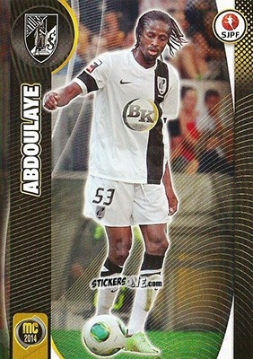 Figurina Abdoulaye - Megacraques 2013-2014 n. 126 - Panini
