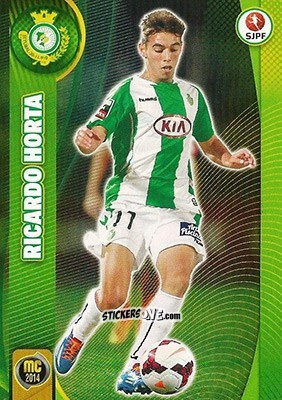 Cromo Ricardo Horta - Megacraques 2013-2014 n. 133 - Panini