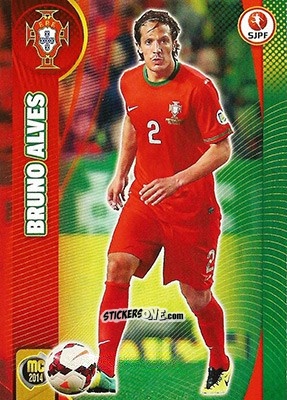 Cromo Bruno Alves - Megacraques 2013-2014 n. 161 - Panini