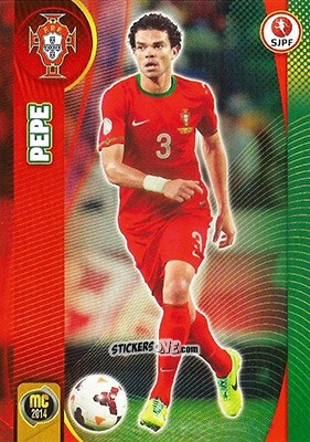 Figurina Pepe - Megacraques 2013-2014 n. 162 - Panini