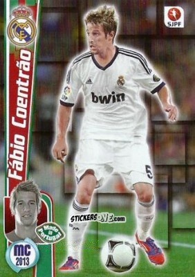 Cromo Fabio Coentrao - Megacraques 2012-2013 n. 151 - Panini