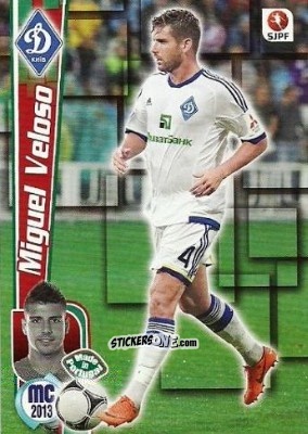Cromo Miguel Veloso - Megacraques 2012-2013 n. 156 - Panini