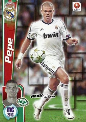 Figurina Pepe - Megacraques 2012-2013 n. 161 - Panini