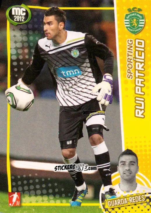 Cromo Rui Patrício - Megacraques 2011-2012 n. 25 - Panini