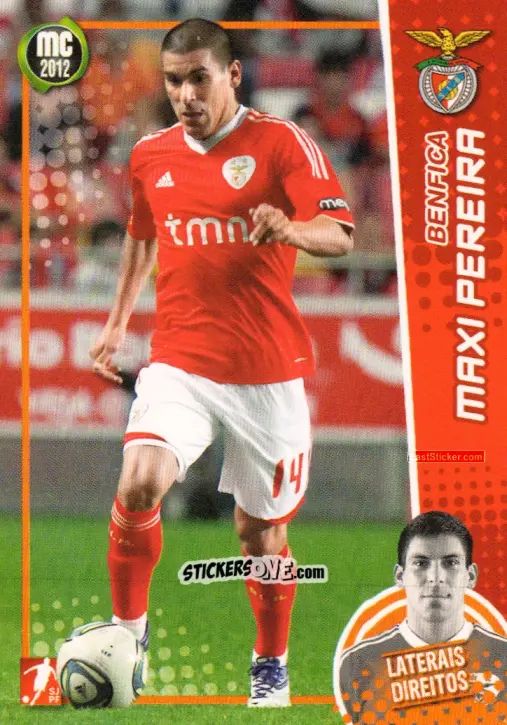 Cromo Maxi Pereira - Megacraques 2011-2012 n. 34 - Panini