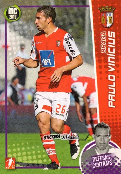 Cromo Paulo Vinicius - Megacraques 2011-2012 n. 42 - Panini