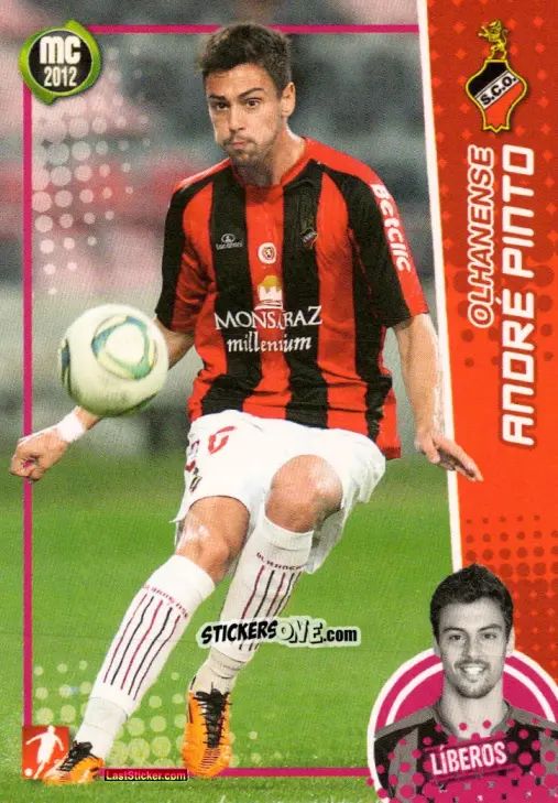 Figurina André Pinto - Megacraques 2011-2012 n. 46 - Panini