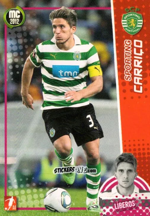 Sticker Carriço - Megacraques 2011-2012 n. 47 - Panini