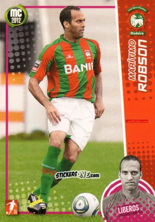 Sticker Robson - Megacraques 2011-2012 n. 54 - Panini