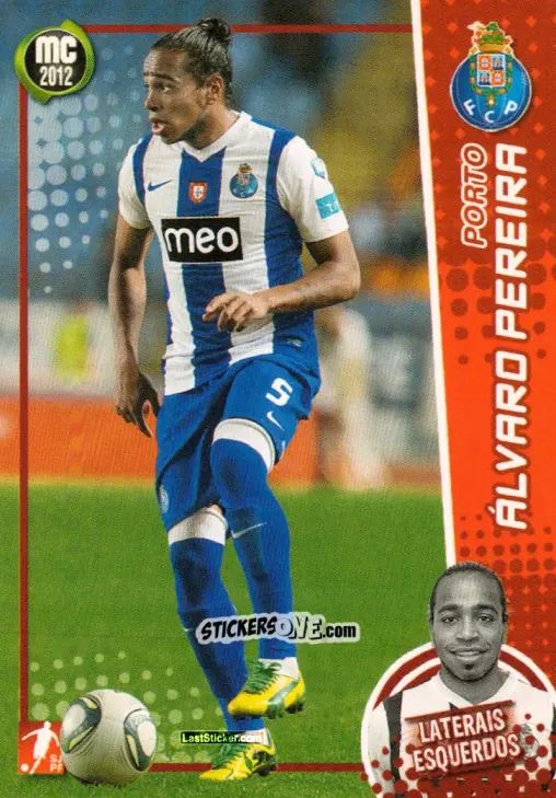 Cromo Álvaro Pereira - Megacraques 2011-2012 n. 55 - Panini