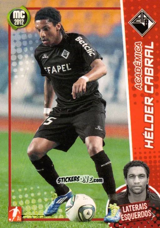 Cromo Hélder Cabral - Megacraques 2011-2012 n. 58 - Panini