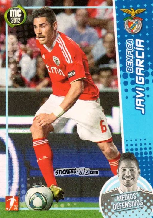 Figurina Javi Garcia - Megacraques 2011-2012 n. 67 - Panini