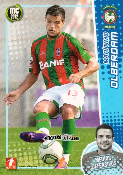 Sticker Olberdam - Megacraques 2011-2012 n. 70 - Panini