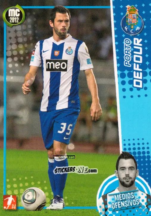 Cromo Defour - Megacraques 2011-2012 n. 77 - Panini