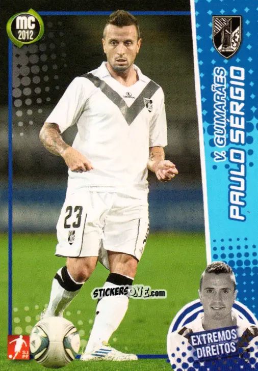 Figurina Paulo Sérgio - Megacraques 2011-2012 n. 89 - Panini