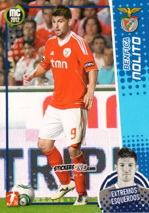 Sticker Nolito - Megacraques 2011-2012 n. 97 - Panini