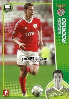 Figurina Rodrigo Moreno - Megacraques 2011-2012 n. 105 - Panini
