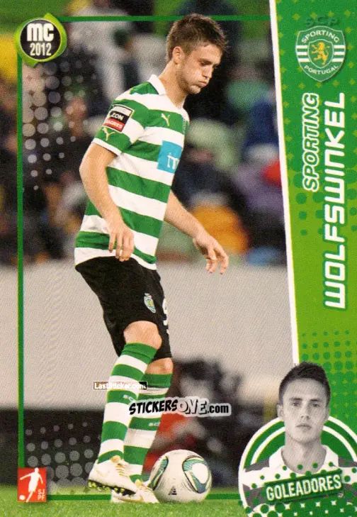 Figurina Wolfswinkel - Megacraques 2011-2012 n. 117 - Panini