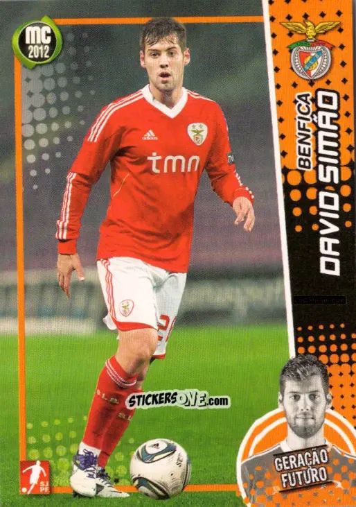 Cromo David Simão - Megacraques 2011-2012 n. 120 - Panini