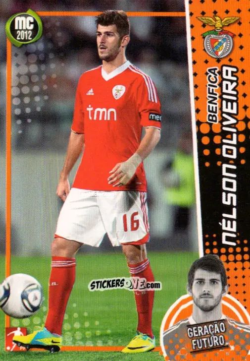 Cromo Nélson Oliveira - Megacraques 2011-2012 n. 123 - Panini