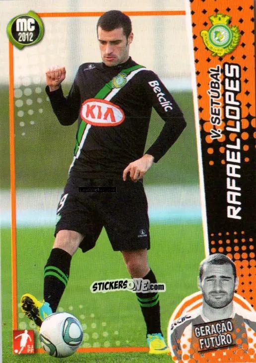 Cromo Rafael Lopes - Megacraques 2011-2012 n. 124 - Panini