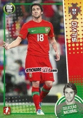 Sticker Sílvio - Megacraques 2011-2012 n. 128 - Panini