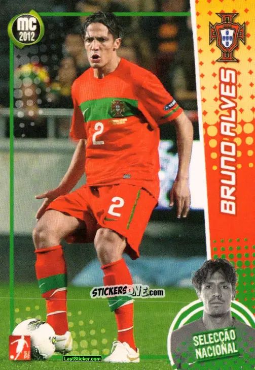 Cromo Bruno Alves - Megacraques 2011-2012 n. 131 - Panini