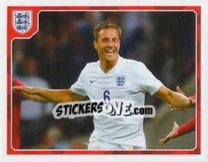 Figurina Phil Jagielka - England 2016 n. 83 - Panini