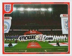 Figurina England v San Marino - England 2016 n. 164 - Panini