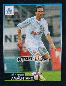 Sticker Morgan Amalfitano - Olympique De Marseille 2011-2012 n. 55 - Panini