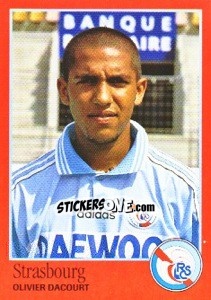 Cromo Olivier Dacourt - FOOT 1996-1997 n. 294 - Panini