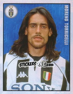 Figurina Moreno Torricelli - Calcio 1997-1998 n. 171 - Merlin