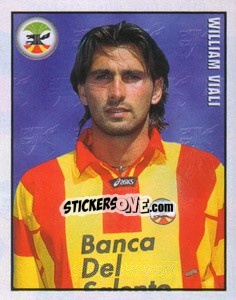 Figurina William Viali - Calcio 1997-1998 n. 220 - Merlin