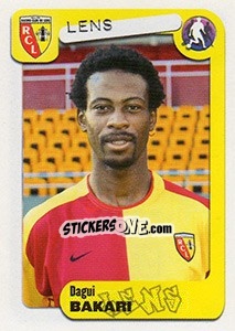 Cromo Dagui Bakari - FOOT 2004-2005 n. 140 - Panini