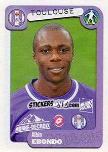 Cromo Albin Ebondo - FOOT 2004-2005 n. 387 - Panini