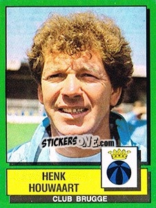 Cromo Henk Houwaart - Football Belgium 1988-1989 n. 96 - Panini
