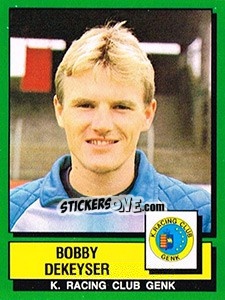 Cromo Bobby Dekeyser - Football Belgium 1988-1989 n. 146 - Panini