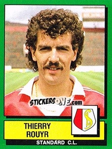 Figurina Thierry Rouyr - Football Belgium 1988-1989 n. 282 - Panini