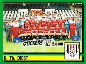 Cromo Equipe/Elftal - Football Belgium 1988-1989 n. 332 - Panini