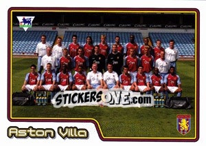 Cromo Team Photo - Premier League Inglese 2004-2005 n. 32 - Merlin
