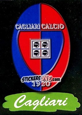 Figurina Cagliari - Calcio Cards 1996-1997 n. 135 - Panini