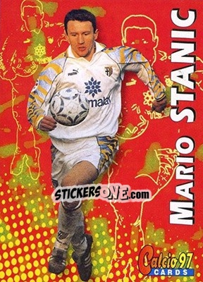 Figurina Mario Stanic - Calcio Cards 1996-1997 n. 177 - Panini