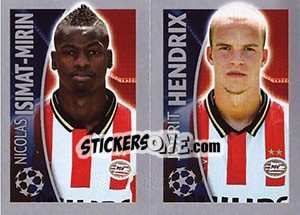 Figurina Nicolas Isimat-Mirin / Jorrit Hendrix - UEFA Champions League 2015-2016 n. 102 - Topps
