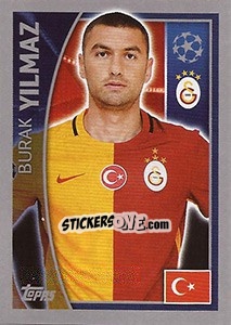 Cromo Burak Yilmaz - UEFA Champions League 2015-2016 n. 203 - Topps