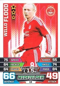 Cromo Willo Flood - SPFL 2015-2016. Match Attax n. 13 - Topps