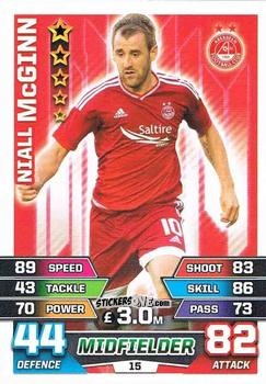 Figurina Niall McGinn - SPFL 2015-2016. Match Attax n. 15 - Topps