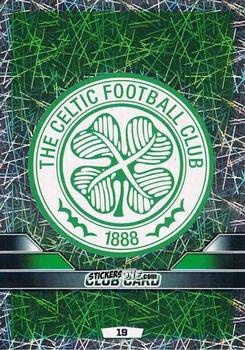 Figurina Club Badge - SPFL 2015-2016. Match Attax n. 19 - Topps