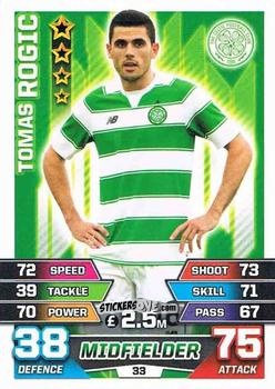 Sticker Tomas Rogic - SPFL 2015-2016. Match Attax n. 33 - Topps