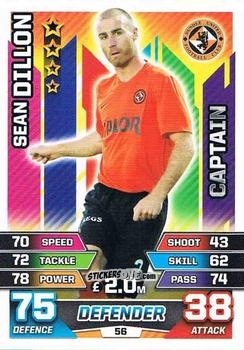 Figurina Seán Dillon - SPFL 2015-2016. Match Attax n. 56 - Topps