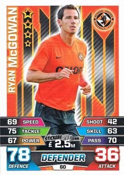 Figurina Ryan McGowan - SPFL 2015-2016. Match Attax n. 60 - Topps